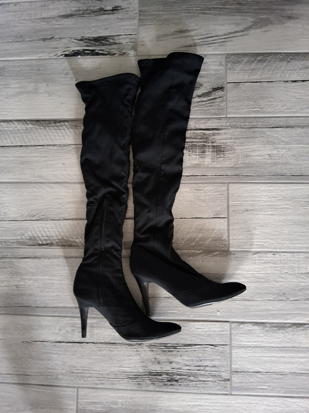 Nine West Black Stiletto Boots
